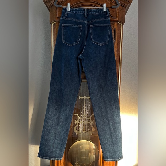 High Rise Split Leg Jeans - Picture 4 of 4